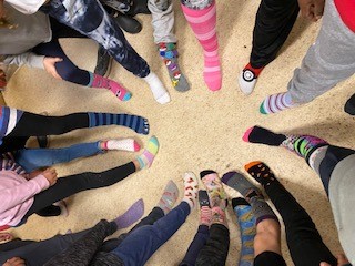 Our Funky Sock Day Fundraiser for Our Place Society