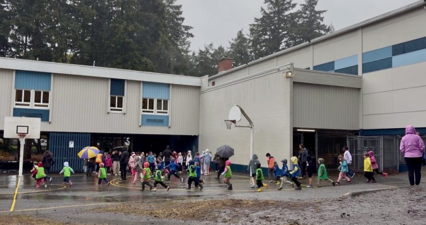 Our schoolwide Terry Fox Run